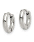 ფოტო #2 პროდუქტის Stainless Steel Polished Hinged Hoop Earrings