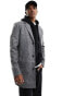 Фото #1 товара Jack & Jones jersey overcoat in grey