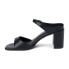 Фото #3 товара COCONUTS by Matisse Donnie Block Heels Ankle Strap Womens Black Dress Sandals D