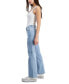 Фото #3 товара Juniors' Mid-Rise Wide-Leg Pocket Jeans