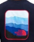 Фото #2 товара The North Face Men's Parks Graphic Short Sleeve Tee Aviator Navy Size M