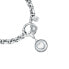 Romantic steel bracelet with Drops SCZ1187 pendants