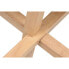 Фото #4 товара Обеденный стол Home ESPRIT Натуральный Деревянный Резиновый 137 x 137 x 75 cm