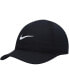 ფოტო #2 პროდუქტის Boys Black Featherlight Performance Adjustable Hat