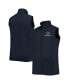 Men's Navy Houston Texans Big and Tall Archer Softshell Full-Zip Vest