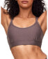 ფოტო #2 პროდუქტის Women's Remy Ribbed Sports Bra