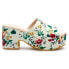 Фото #1 товара BEACH by Matisse Terry Floral Platform Clog Womens Size 5 M Dress Sandals TERRY