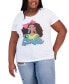 Фото #1 товара Trendy Plus Size 80's Barbie Graphic T-Shirt