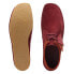 Фото #13 товара Clarks Weaver 26168629 Mens Burgundy Suede Oxfords & Lace Ups Casual Shoes