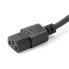 EQUIP IEC 90º To 2xIEC M/F power cord 1.8 m - фото #3