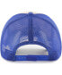 Men's Cream Distressed New York Giants Breakout MVP Trucker Adjustable Hat