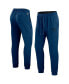 Фото #4 товара Men's Heather Deep Sea Blue Seattle Kraken Authentic Pro Road Jogger Sweatpants