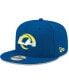 Фото #5 товара Men's Los Angeles Rams Basic 9FIFTY Snapback Adjustable Hat