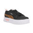 Фото #2 товара Puma Mayze Wild Leopard Platform Lace Up Toddler Girls Black, Brown Sneakers Ca