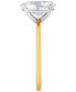 ფოტო #4 პროდუქტის IGI Certified Lab Grown Diamond Oval Solitaire Engagement Ring in 14k Gold