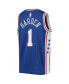 ფოტო #3 პროდუქტის Big Boys James Harden Royal Philadelphia 76ers Swingman Jersey - Icon Edition