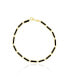 ფოტო #1 პროდუქტის Onyx Bar Bracelet 14K Gold