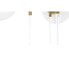 Фото #6 товара Потолочный светильник с кристаллами DKD Home Decor 64 x 64 x 64 см Стеклянный Золотистый Металл Белый 50 Вт