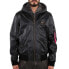 ALPHA INDUSTRIES MA-1 D-Tec Leather jacket