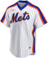 Фото #2 товара Men's White New York Mets Home Cooperstown Collection Team Jersey