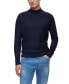 Фото #1 товара Men's Embroidered Logo Turtleneck Sweater