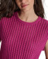 ფოტო #4 პროდუქტის Women's Ribbed Sleeveless Sweater Vest