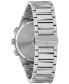 ფოტო #3 პროდუქტის Men's Chronograph Modern Millennia Stainless Steel Bracelet Watch 41mm