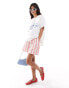 Pull&Bear nautical graphic t-shirt in ecru