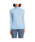 Фото #2 товара Women's Cashmere Turtleneck Sweater