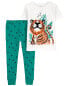 Фото #9 товара Toddler 2-Piece Tiger 100% Snug Fit Cotton Pajamas 4T