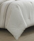 Saybrook Cotton Reversible 3-Piece Duvet Cover Set, Full/Queen