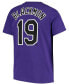 Big Boys Charlie Blackmon Purple Colorado Rockies Player Name and Number T-shirt