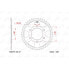 Фото #1 товара AFAM 10237K Rear Sprocket