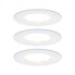 PAULMANN 934.96 - Recessed lighting spot - 3 bulb(s) - LED - 2700 K - 460 lm - White