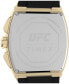 ფოტო #5 პროდუქტის UFC Men's Beast Analog Black Silicone Watch, 51mm