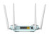 D-Link R15 EAGLE PRO AI AX1500 Smart Router - Wi-Fi 6 (802.11ax) - Dual-band (2.4 GHz / 5 GHz) - Ethernet LAN - White - Tabletop router