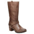 Фото #2 товара Jambu Autumn Tall Wide Calf Zippered Womens Size 8.5 M Casual Boots J9AUT62W