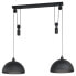 Фото #1 товара Eglo Leuchten EGLO Winkworth 1 - Black - Black - Steel - Black - Indoor - 2 bulb(s)