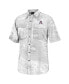 Men's White Arizona Wildcats Realtree Aspect Charter Full-Button Fishing Shirt