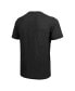 Фото #4 товара Men's Threads Heathered Black Brooklyn Nets Ball Hog Tri-Blend T-shirt