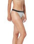 Calvin Klein Eco Modern Essentials High-Waist Tanga Size MD (Women's 8-10)