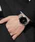 ფოტო #7 პროდუქტის Unisex Swiss Museum Classic Stainless Steel Mesh Bracelet Watch 40mm