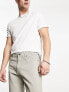 Jack & Jones Intelligence – Locker geschnittene Twill-Hose in Hellgrau