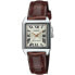 CASIO LTP-V007L-9B Collection watch Silver Grey / Chocolate Brown / Silk Grey - фото #2