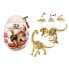 ZURU Egg Mega Dinosaur Robbery Alive. Excavates And Discovers The Figure. With Lights And Sounds 23x19x30.5 cm Assorted Figures