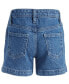 ფოტო #2 პროდუქტის Little Girls Crocus Ruffled Denim Shorts, Created for Macy's