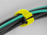 Delock 19547 - Hook & loop cable tie - Yellow - 19 cm - 25 mm - 5 pc(s)