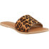 BEACH by Matisse Cabana Leopard Slide Womens Size 6 B Casual Sandals CABANA-TAL