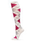 Фото #1 товара Women's Argyle Shades Cashmere Blend Knee High Socks