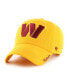 Women's Gold Washington Commanders Miata Clean Up Secondary Logo Adjustable Hat